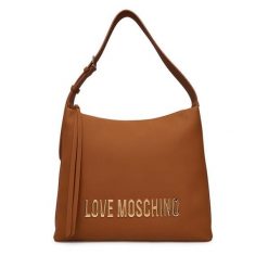 Torebka LOVE MOSCHINO. Brązowe torebki klasyczne Love Moschino, bez wzorów, bez dodatków. Za 799.00 zł.