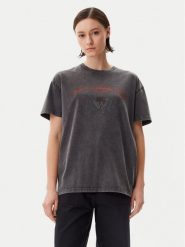 Vans T-Shirt Palm Impresa VN000MCM Czarny Regular Fit. Czarne t-shirty Vans, l, bez wzorów, z bawełny, bez kołnierzyka, bez ramiączek. Za 109.99 zł.