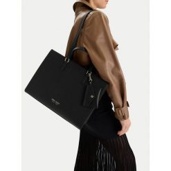 Torebka Nine West. Czarne torebki klasyczne Nine West, bez wzorów, bez dodatków. Za 199.99 zł.