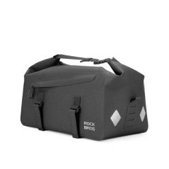 Tylna torba na bagażnik ROCKBROS. Zielone torby na ramię ROCKBROS, bez wzorów, z materiału, biznesowe, na ramię, bez dodatków. Za 320.96 zł.