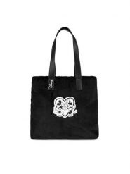 Mickey&Friends Torebka ACCCS-AW24-119DSTC Czarny. Czarne torebki klasyczne Mickey&Friends, bez wzorów, z materiału, bez dodatków. Za 99.99 zł.