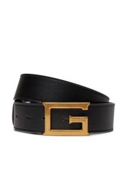 Guess Pasek Damski BW9104 P4238 Czarny. Czarne paski Guess, z aplikacjami, ze skóry. Za 169.99 zł.
