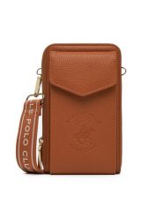 Beverly Hills Polo Club Torebka BHPC-L-006-07 Brązowy. Brązowe listonoszki Beverly Hills Polo Club, bez wzorów, ze skóry, bez dodatków. Za 79.99 zł.