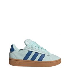 Buty Grand Court Alpha. Brązowe trekkingi Adidas, z tkaniny, trekkingowe. Za 382.80 zł.