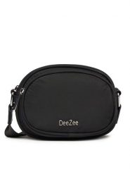 DeeZee Torebka DZE-S-001-07 Czarny. Czarne listonoszki DeeZee, bez wzorów, z materiału, bez dodatków. Za 99.99 zł.