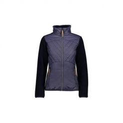 Bluza sportowa damska CMP Bluza Damska 3H39276GRANAT. Fioletowe bluzy CMP, l, bez wzorów, bez kaptura. Za 577.00 zł.