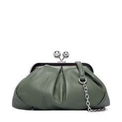 Torebka Weekend Max Mara. Zielone torebki klasyczne Weekend Max Mara, bez wzorów, bez dodatków. Za 1,339.00 zł.