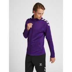 Bluza sportowa dla dorosłych Hummel Core XK Poly Zip Sweat. Białe bluzy Hummel, s, bez wzorów, bez kaptura. Za 209.00 zł.