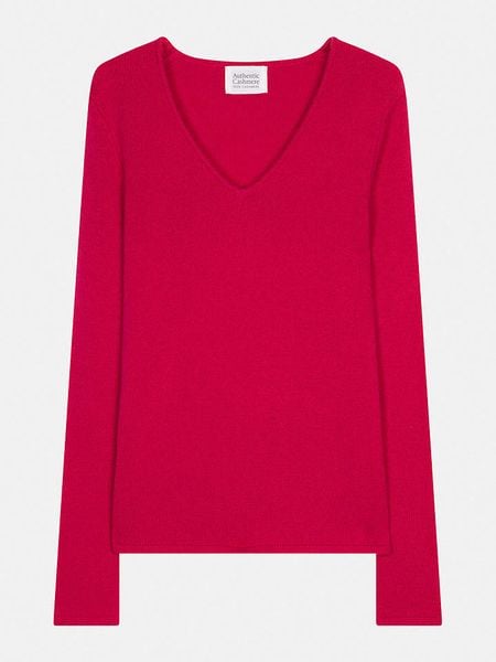 AUTHENTIC CASHMERE Kaszmirowy sweter "Chelsea" w kolorze różowym rozmiar: XL. Różowe swetry AUTHENTIC CASHMERE, xl, bez wzorów, z kaszmiru, bez ramiączek. Za 461.21 zł.