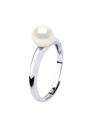 Pearl Addict Srebrny pierścionek z perłą rozmiar: onesize. Białe pierścionki Pearl Addict, z perłą, srebrne. Za 228.92 zł.