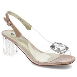 Różowe Sandały Sca'viola Damskie Buty Na Obcasie. Czerwone sandały Sca'viola, z aplikacjami, glamour, bez obcasa, na obcasie, bez zapięcia. Za 349.00 zł.