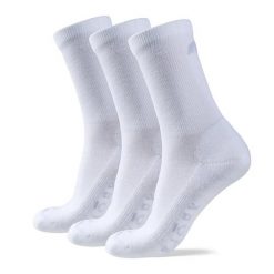 Skarpety Merino Classic Cut - zestaw 3 par. Białe skarpety FJORK MERINO, bez wzorów, z elastanu. Za 399.00 zł.