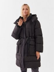 Didriksons Płaszcz zimowy Rind 504276 Czarny Oversize. Czarne płaszcze Didriksons, na zimę, bez wzorów, z syntetyku, bez kaptura. Za 1,799.00 zł.