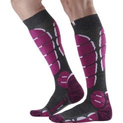 Skarpetki Monnet Ski Light. Czerwone skarpety MONNET, bez wzorów. Za 249.50 zł.