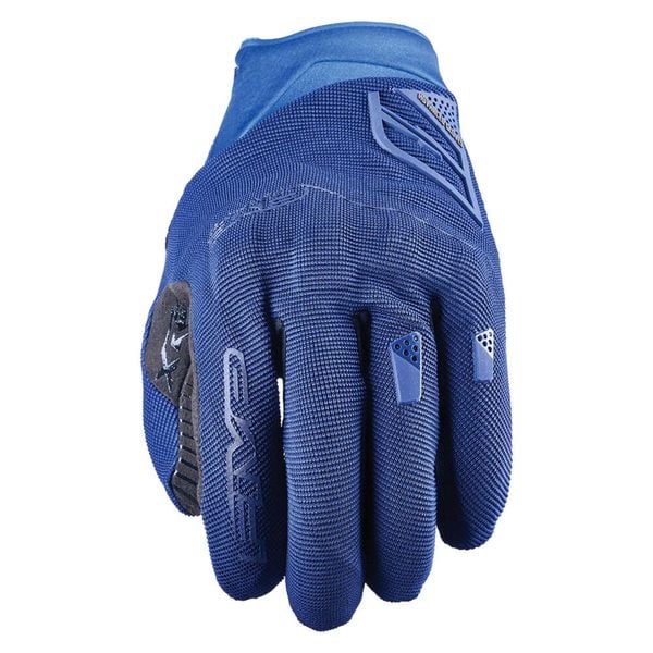 Rękawiczki XR-TRAIL PROTECH EVO - GRANATOWE (granatowe) - S/8. Niebieskie rękawiczki FIVE GLOVES, bez wzorów, sportowe. Za 191.00 zł.