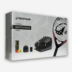 Zestaw do padla Kuikma Match – rakieta, torba, piłki, czapka i opaska. Brązowe torby na ramię KUIKMA, bez wzorów, z kauczuku, na ramię, bez dodatków. Za 439.99 zł.