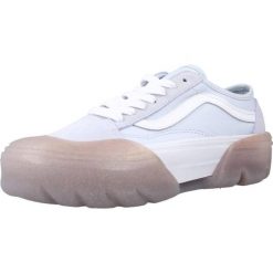 Tenisówki Vans Model Old Skool Tapered Kolor Niebieski. Niebieskie trampki Vans, bez wzorów, ze skóry, bez zapięcia. Za 286.99 zł.