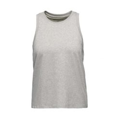Damski tank top Black Diamond Project Muscle. Szare koszulki sportowe Black Diamond, bez wzorów, z bawełny, bez ramiączek, wspinaczkowe. Za 190.50 zł.
