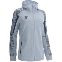 Bluza damska Macron Aphrodite. Szare bluzy sportowe Macron, na jesień, xl, bez wzorów, z materiału, z kapturem. Za 296.50 zł.