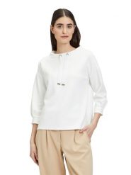 Betty Barclay Bluza w kolorze białym rozmiar: 44. Białe bluzy sportowe Betty Barclay, bez wzorów, bez kaptura. Za 127.95 zł.