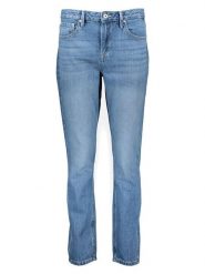 Pepe Jeans Dżinsy "Violet" - Tapered fit - w kolorze błękitnym rozmiar: W26/L30. Niebieskie jeansy Pepe Jeans, l, z aplikacjami. Za 205.93 zł.