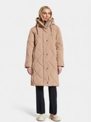 Didriksons Płaszcz zimowy Torun 504377 Beżowy Relaxed Fit. Brązowe płaszcze Didriksons, na zimę, bez wzorów, z syntetyku, bez kaptura. Za 1,499.00 zł.
