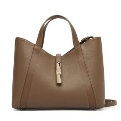 Torebka Furla. Szare torebki klasyczne Furla, bez wzorów, bez dodatków. Za 1,304.00 zł.