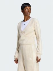 Adidas Sweter Adiluna Season 2 x Jennie LD4840 Beżowy jasny Relaxed Fit. Brązowe swetry Adidas, xs, bez wzorów, z syntetyku, bez ramiączek. Za 438.99 zł.