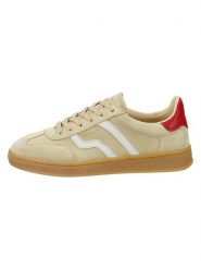 GANT Footwear Skórzane sneakersy "Cuzima" w kolorze beżowym rozmiar: 37. Brązowe trampki GANT Footwear, bez wzorów, bez zapięcia. Za 373.30 zł.