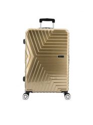 Semi Line Walizka średnia T5763-2 Złoty. Żółte walizki Semi Line, bez wzorów, średnie. Za 199.99 zł.