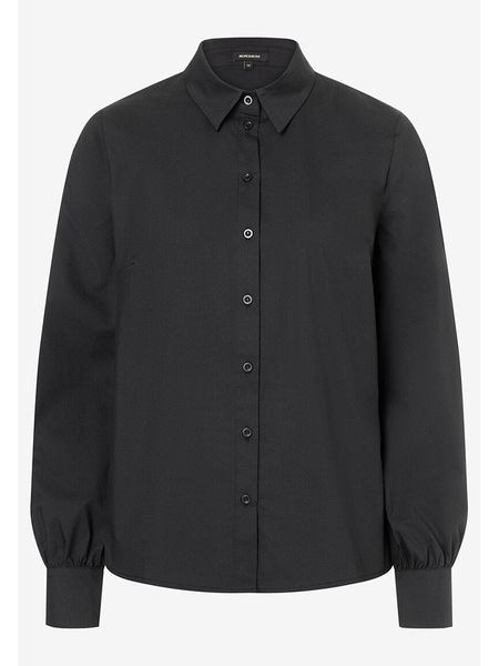 More & More Bluzka w kolorze czarnym rozmiar: 36. Czarne bluzki More & More, bez wzorów, bez kołnierzyka, bez ramiączek. Za 86.99 zł.