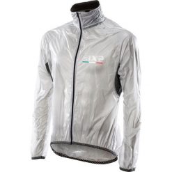 Rowerowa kurtka wiatrówka Ghost Jacket. Czarne kurtki sportowe SIXS, s, bez wzorów, bez kaptura, rowerowe. Za 410.00 zł.