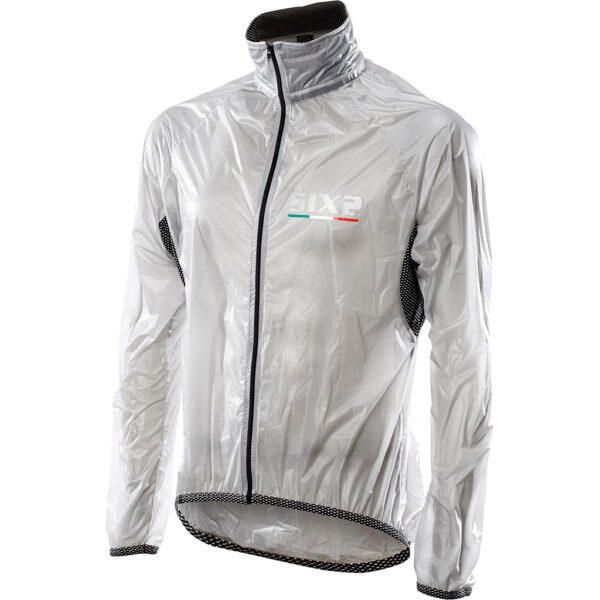 Rowerowa kurtka wiatrówka Ghost Jacket. Czarne kurtki sportowe SIXS, s, bez wzorów, bez kaptura, rowerowe. Za 423.50 zł.