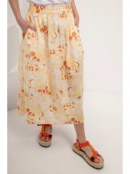 Josephine & Co Spódnica "Georg" w kolorze żółtym rozmiar: 38. Żółte spódnice Josephine & Co, na co dzień, bez wzorów, z bawełny, maxi, proste. Za 378.95 zł.