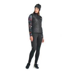 Legginsy ocieplane do biegania damskie Nessi Sportswear. Czarne legginsy NESSI SPORTSWEAR, l, bez wzorów. W wyprzedaży za 399.00 zł.