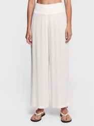 Lauren Ralph Lauren Spodnie dzianinowe 20151090 Biały Regular Fit. Białe spodnie materiałowe Lauren Ralph Lauren, l, bez wzorów, z dzianiny. Za 339.99 zł.