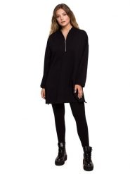 Be Wear Bluza w kolorze czarnym rozmiar: L/XL. Czarne bluzy Be Wear, l, bez wzorów, bez kaptura. Za 83.62 zł.