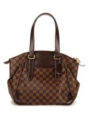 Louis Vuitton Torebka w kolorze brązowo-jasnobrązowym - 30 x 26 x 18 cm rozmiar: onesize. Brązowe torby na ramię Louis Vuitton, bez wzorów, z materiału, na ramię, bez dodatków. Za 4,950.99 zł.