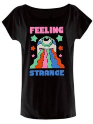 Minions Koszulka "Minions Feeling Strange" w kolorze czarnym rozmiar: L. Czarne bluzki Minions, l, bez wzorów, z bawełny, bez kołnierzyka, bez ramiączek. Za 52.05 zł.