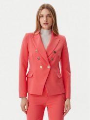ARTIGLI Marynarka ACGI000839 Koralowy Regular Fit. Pomarańczowe marynarki i żakiety Artigli, bez wzorów, z syntetyku. Za 439.99 zł.