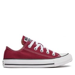 Trampki Converse. Czerwone trampki Converse, bez wzorów, bez zapięcia. Za 329.99 zł.