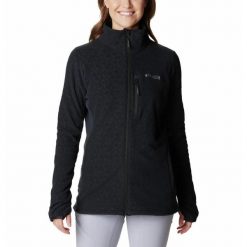 Bluza Turystyczna Rozpinana Damska Columbia Titan Pass 3.0 Full Zip Fleece. Czerwone bluzy Columbia, xl, bez wzorów, bez kaptura. Za 383.99 zł.