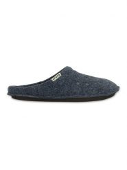 Crocs Kapcie "Classic Slipper" w kolorze granatowym rozmiar: 46/47. Niebieskie obuwie domowe Crocs, bez wzorów, z materiału, bez zapięcia. Za 104.95 zł.