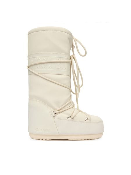 Moon Boot Śniegowce 80D1402760 Écru. Białe trapery i śniegowce Moon Boot, ze skóry. Za 1,089.00 zł.