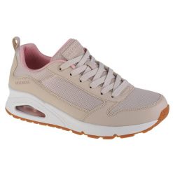 Buty do chodzenia damskie Skechers Uno Inside Matters. Brązowe obuwie sportowe Skechers, z gumy, bez zapięcia, trekkingowe. Za 352.00 zł.