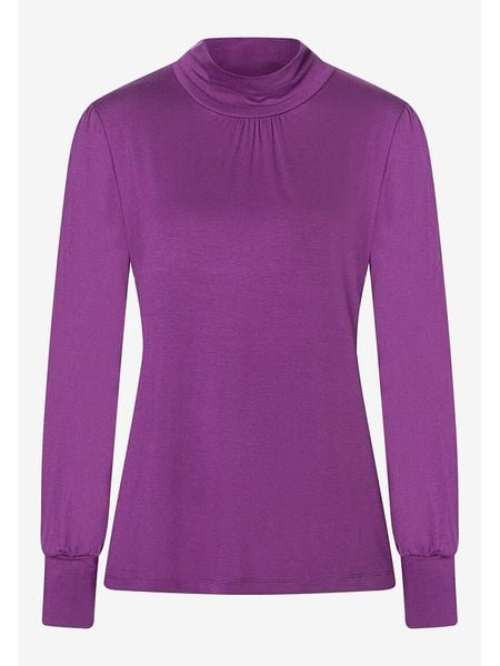 More & More Koszulka w kolorze fioletowym rozmiar: 46. Różowe bluzki More & More, s, bez wzorów, z wiskozy, klasyczne, bez kołnierzyka, bez ramiączek. Za 74.46 zł.