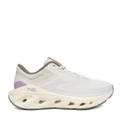 Buty do biegania Reebok. Białe obuwie sportowe Reebok, bez zapięcia, do biegania. Za 289.99 zł.