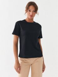 United Colors Of Benetton T-Shirt 3096D102O Czarny Regular Fit. Czarne t-shirty United Colors of Benetton, s, bez wzorów, z bawełny, bez kołnierzyka, bez ramiączek. Za 69.99 zł.