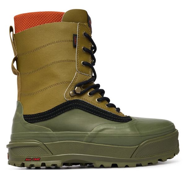 Śniegowce Vans. Brązowe trapery i śniegowce Vans. Za 899.99 zł.