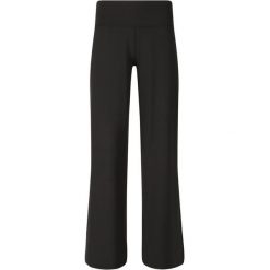 Spodnie damskie wide leg Athlecia Berrty. Czarne spodnie dresowe Athlecia, bez wzorów. Za 252.00 zł.